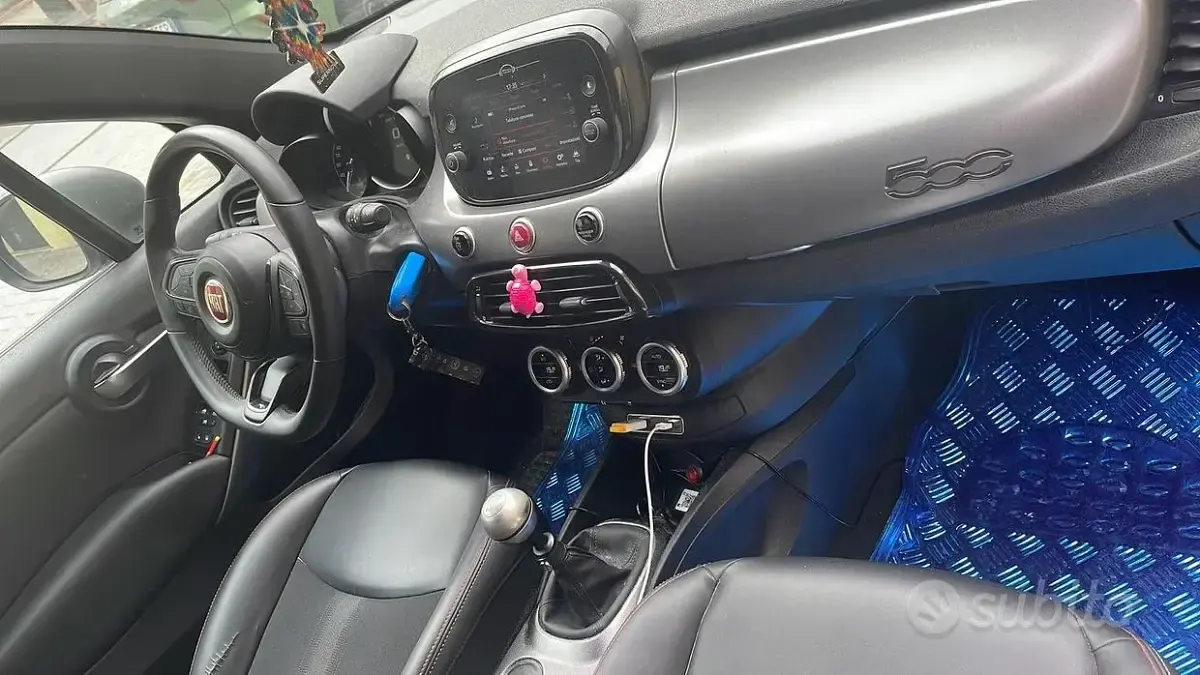 Usata Fiat 500X 120 CV (88 kW) 2020 Bluazzurro SUV