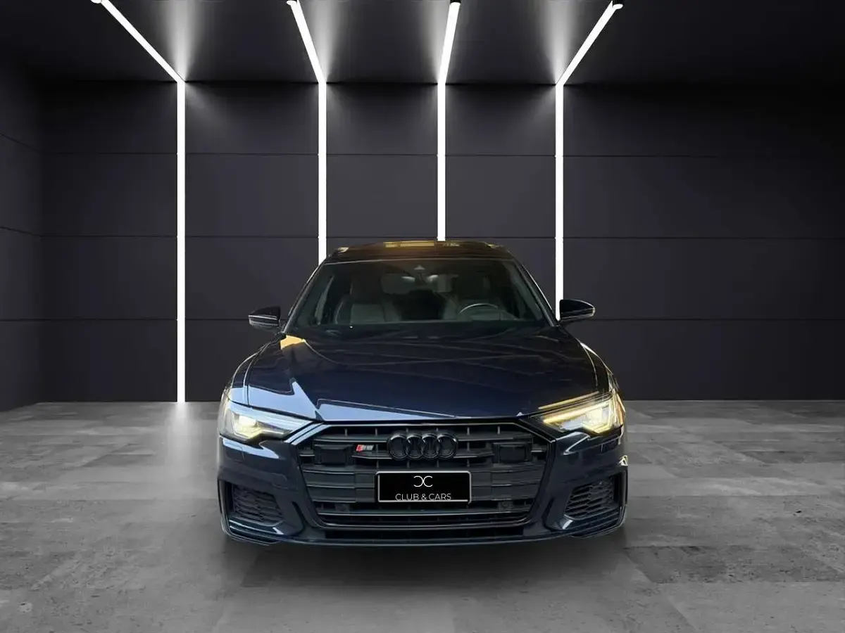 Usata Audi A6 S-Line 344 CV (253 kW) 2021 Blu firmamento perla Station wagon