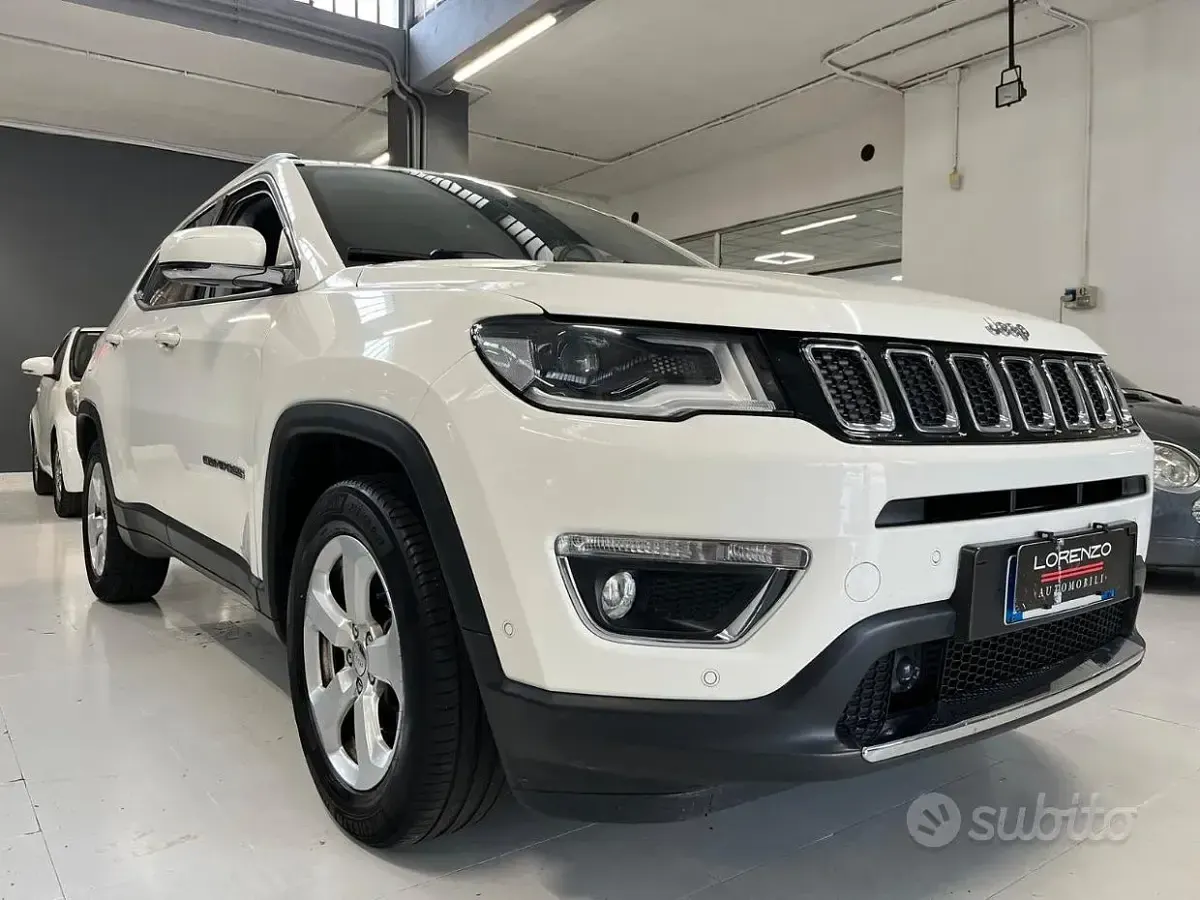 Usata Jeep Compass Limited 120 CV (88 kW) 2017 Bianco SUV