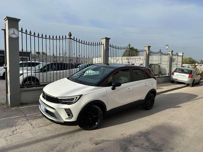Bianco Usata 2021 Opel Crossland X GS Line SUV | 12.500 € (Buon prezzo) - Immagine 1/4