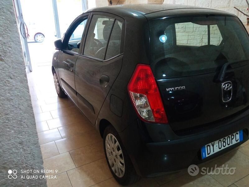 Usata Hyundai i10 66 CV (48 kW) 2009 Nero Utilitaria