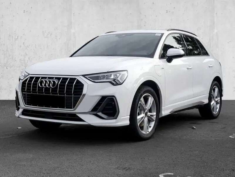 Bianco Usata 2021 Audi Q3 S-Line SUV | 26.390 € (Buon prezzo) - Immagine 1/4