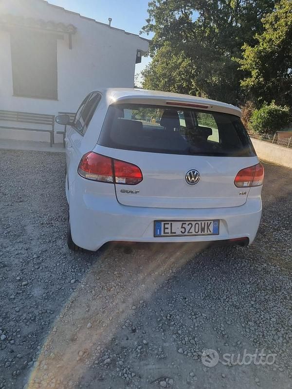 Usata VW Golf VII 2012 Bianco Berlina