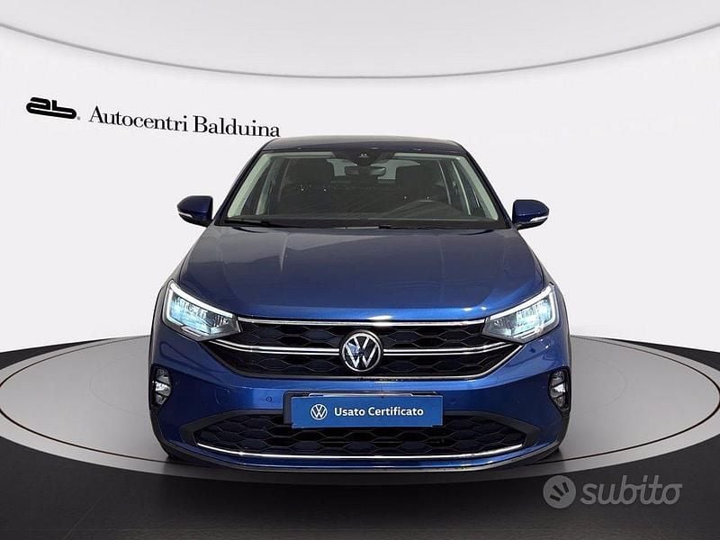 Usata VW Taigo Life 110 CV (80 kW) 2023 Blu SUV