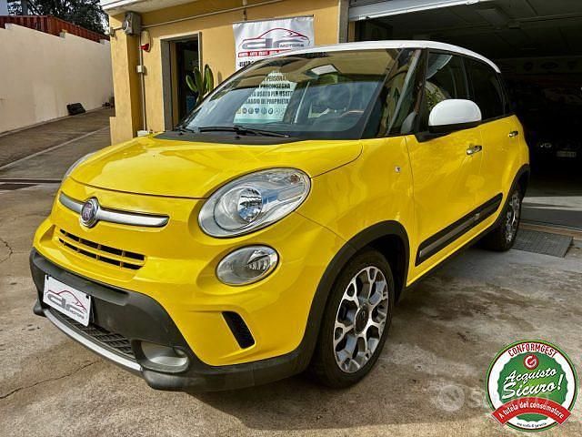 Usata Fiat 500L Trekking 120 CV (88 kW) 2014 Giallo Monovolume