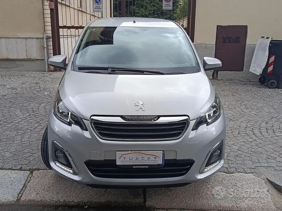 Usata Peugeot 108 Access 69 CV (50 kW) 2017 Grigio Berlina