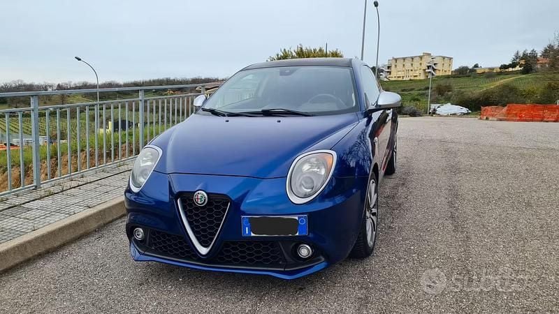 Usata Alfa Romeo MiTo Super 95 CV (69 kW) 2017 Blu Utilitaria