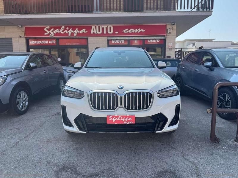 Usata BMW X3 M Sport 190 CV (139 kW) 2022 Bianco SUV