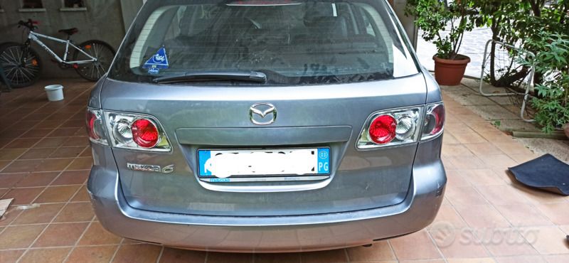 Usata Mazda 6 Inclusive 136 CV (100 kW) 2003 Grigio Station wagon