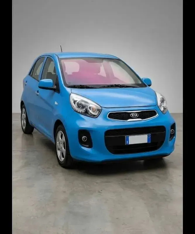 Usata Kia Picanto LX 67 CV (49 kW) 2015 Blu/azzurro Utilitaria