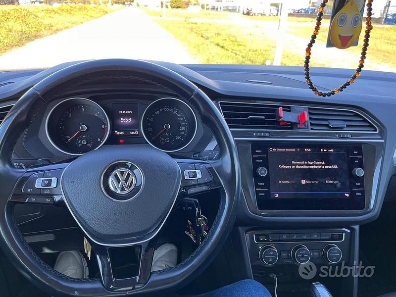 Usata VW Tiguan Sportline 177 CV (130 kW) 2018 Blu SUV