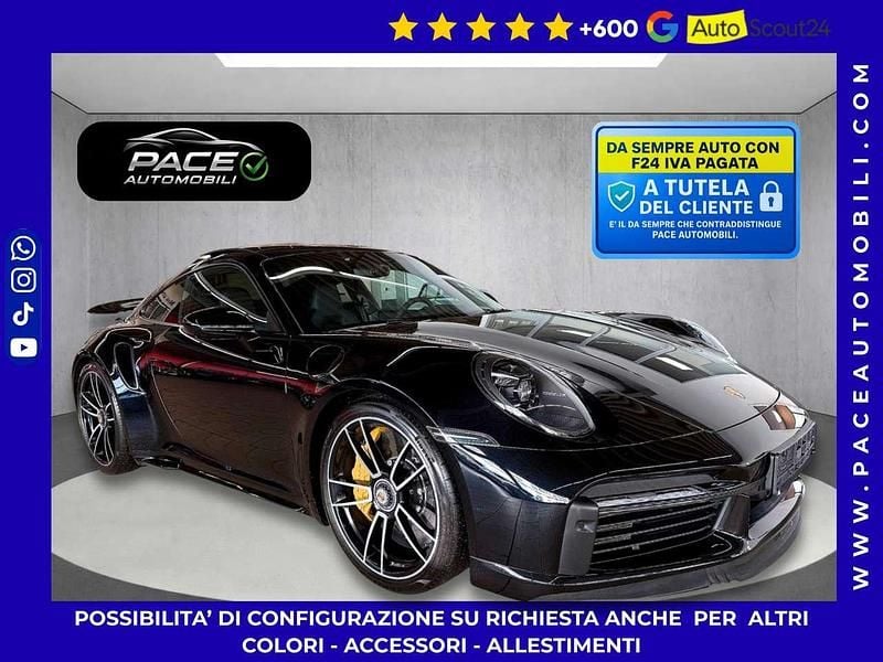 Usata Porsche 911 Turbo S 650 CV (478 kW) 2021 Nero metallizzato Utilitaria