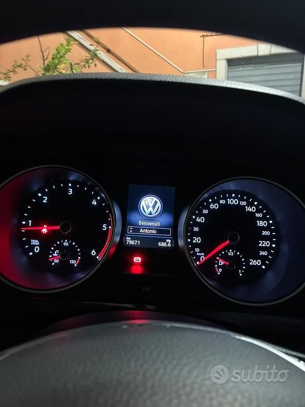 Usata VW Tiguan R-line 116 CV (85 kW) 2018 Bianco SUV