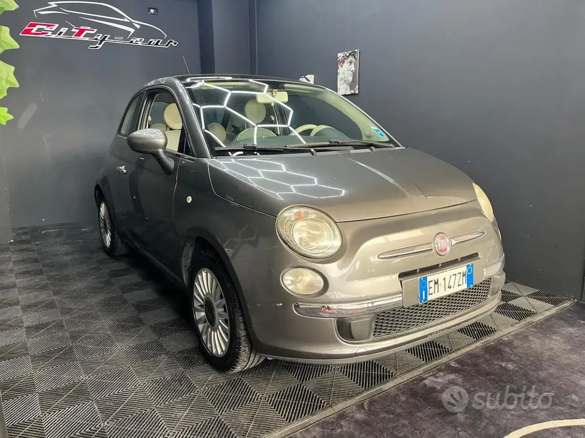 Usata Fiat 500 69 CV (50 kW) 2012 Grigio Berlina