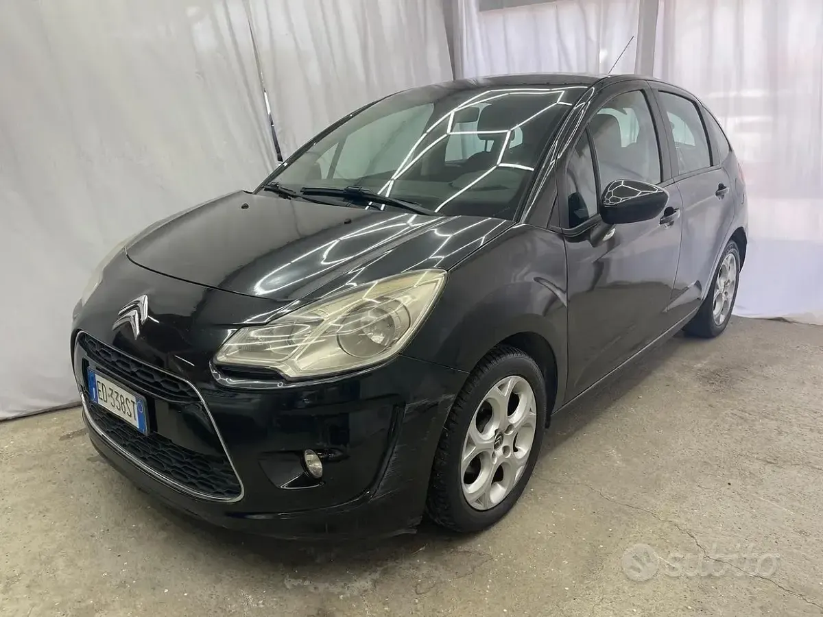 Usata Citroën C3 Seduction 60 CV (44 kW) 2011 Nero Berlina