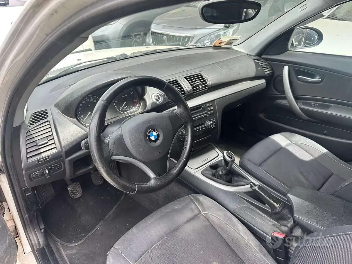 Usata BMW 116 Efficient Dynamics 116 CV (85 kW) 2009 Bianco Utilitaria