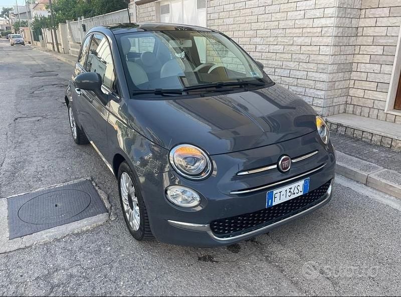 Usata Fiat 500 95 CV (69 kW) 2019 Grigio Berlina