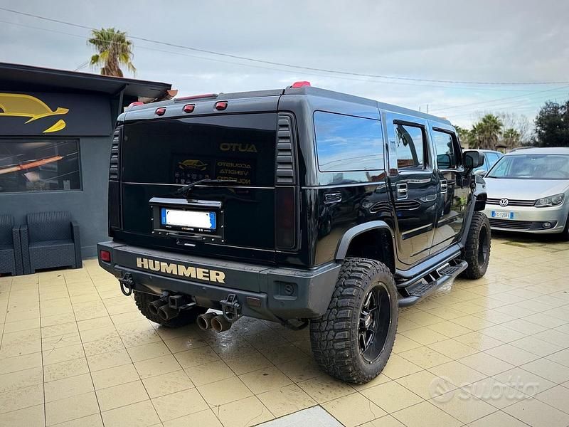 Usata Hummer H2 322 CV (236 kW) 2003 Nero SUV
