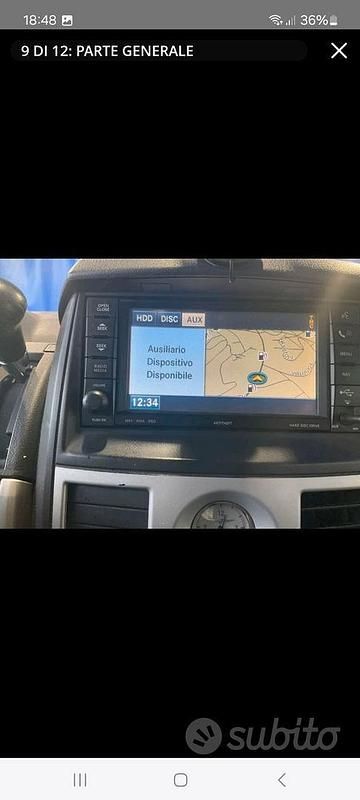 Usata Chrysler Grand Voyager 163 CV (119 kW) 2009 Nero Monovolume