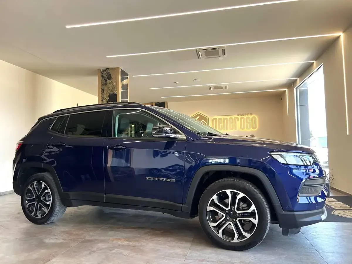 Usata Jeep Compass 131 CV (96 kW) 2021 Blu/azzurro SUV