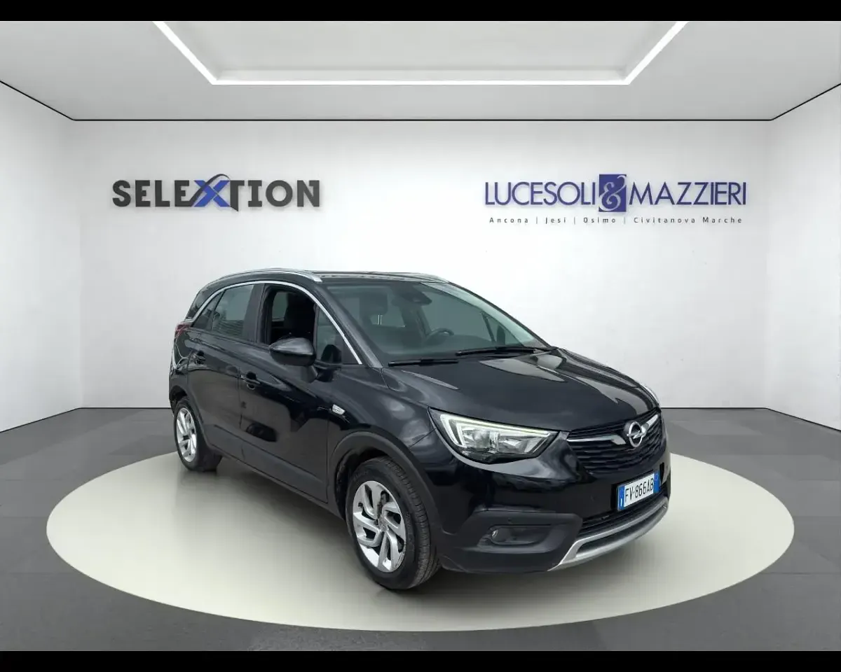 Usata Opel Crossland X Innovation 120 CV (88 kW) 2019 Nero SUV