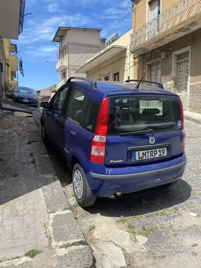 Usata Fiat Panda Emotion 60 CV (44 kW) 2007 Blu Utilitaria