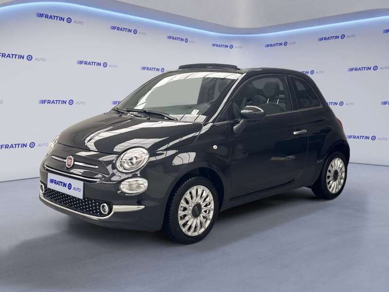 Nero Usata 2024 Fiat 500C Dolcevita Cabrio | 14.990 € (Buon prezzo) - Immagine 1/4