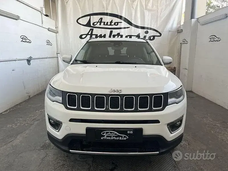 Usata Jeep Compass Limited 120 CV (88 kW) 2018 Bianco SUV