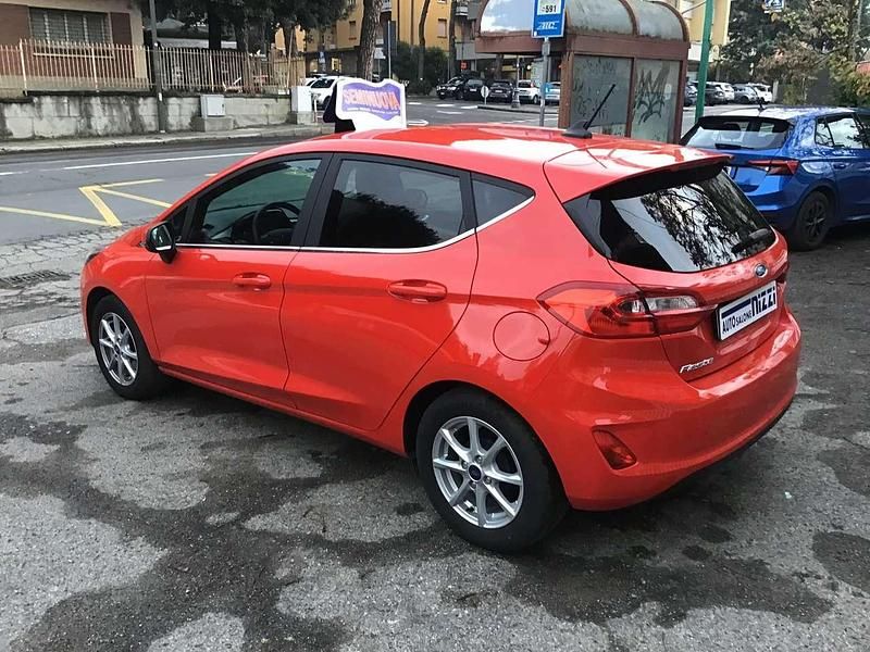 Usata Ford Fiesta Titanium S 75 CV (55 kW) 2020 Rosso Berlina