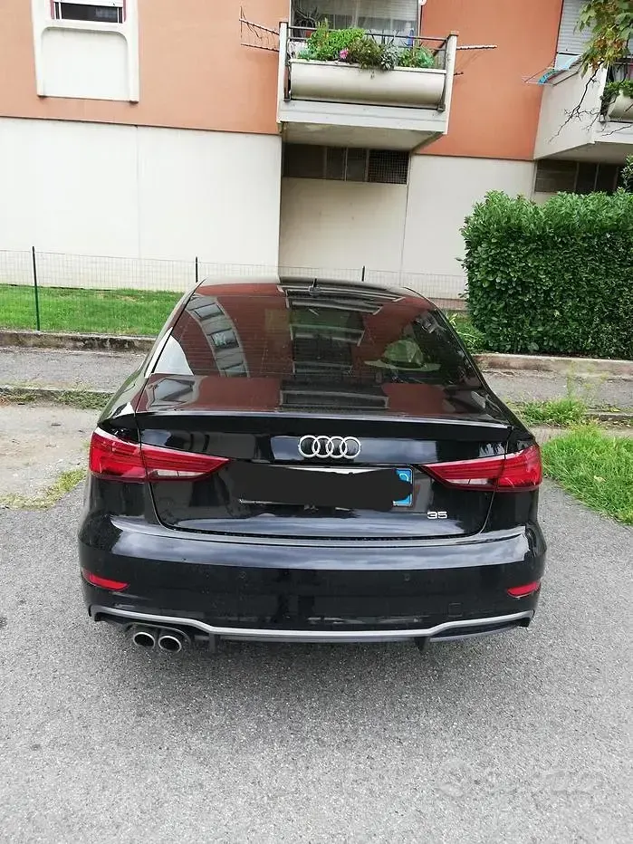 Usata Audi A3 S-Line 150 CV (110 kW) 2019 Nero Berlina