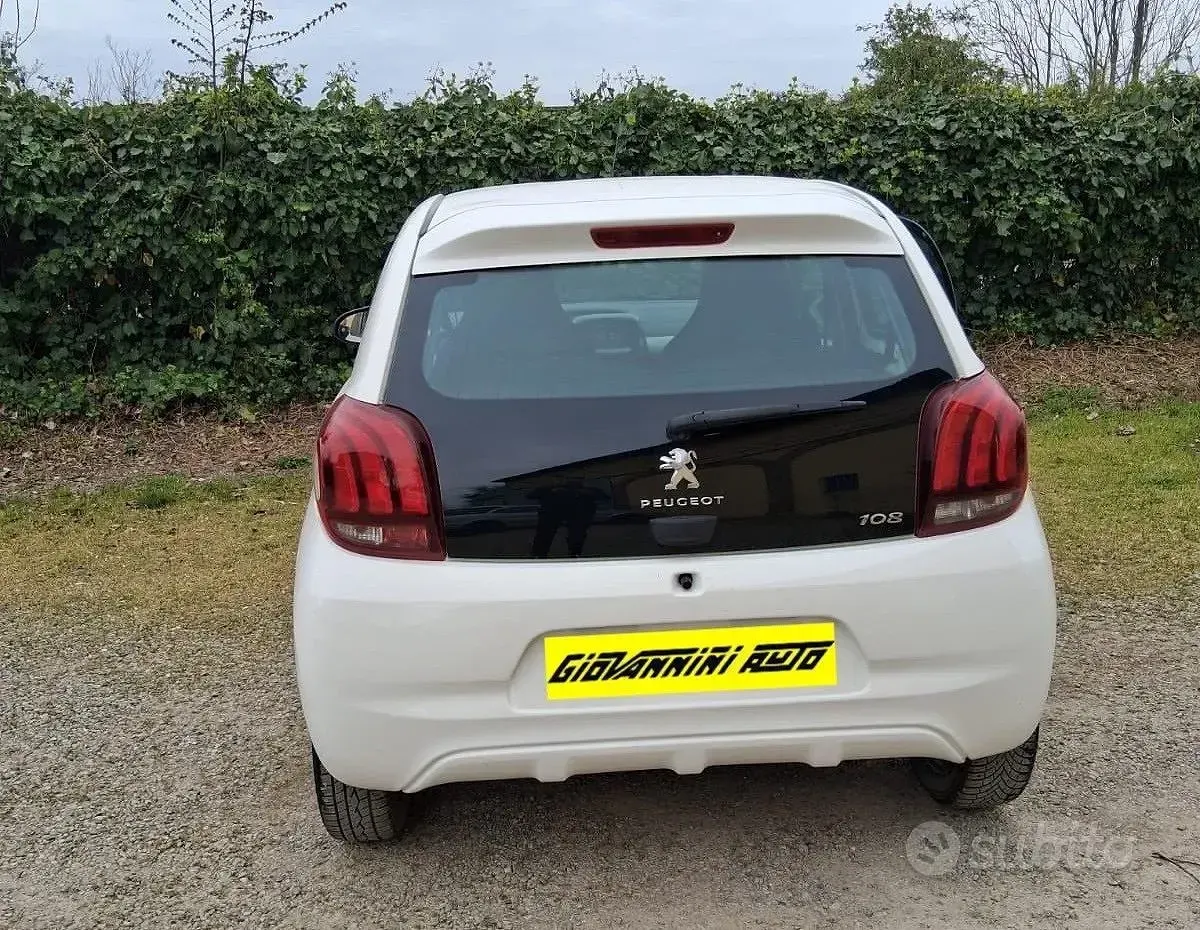 Usata Peugeot 108 Active 69 CV (50 kW) 2018 Bianco Berlina