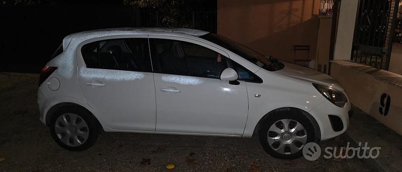Usata Opel Corsa 2015 Bianco Berlina