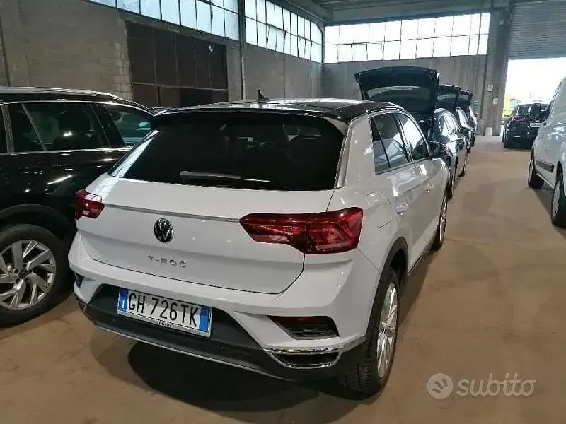Usata VW T-Roc Advance 150 CV (110 kW) 2022 Bianco SUV