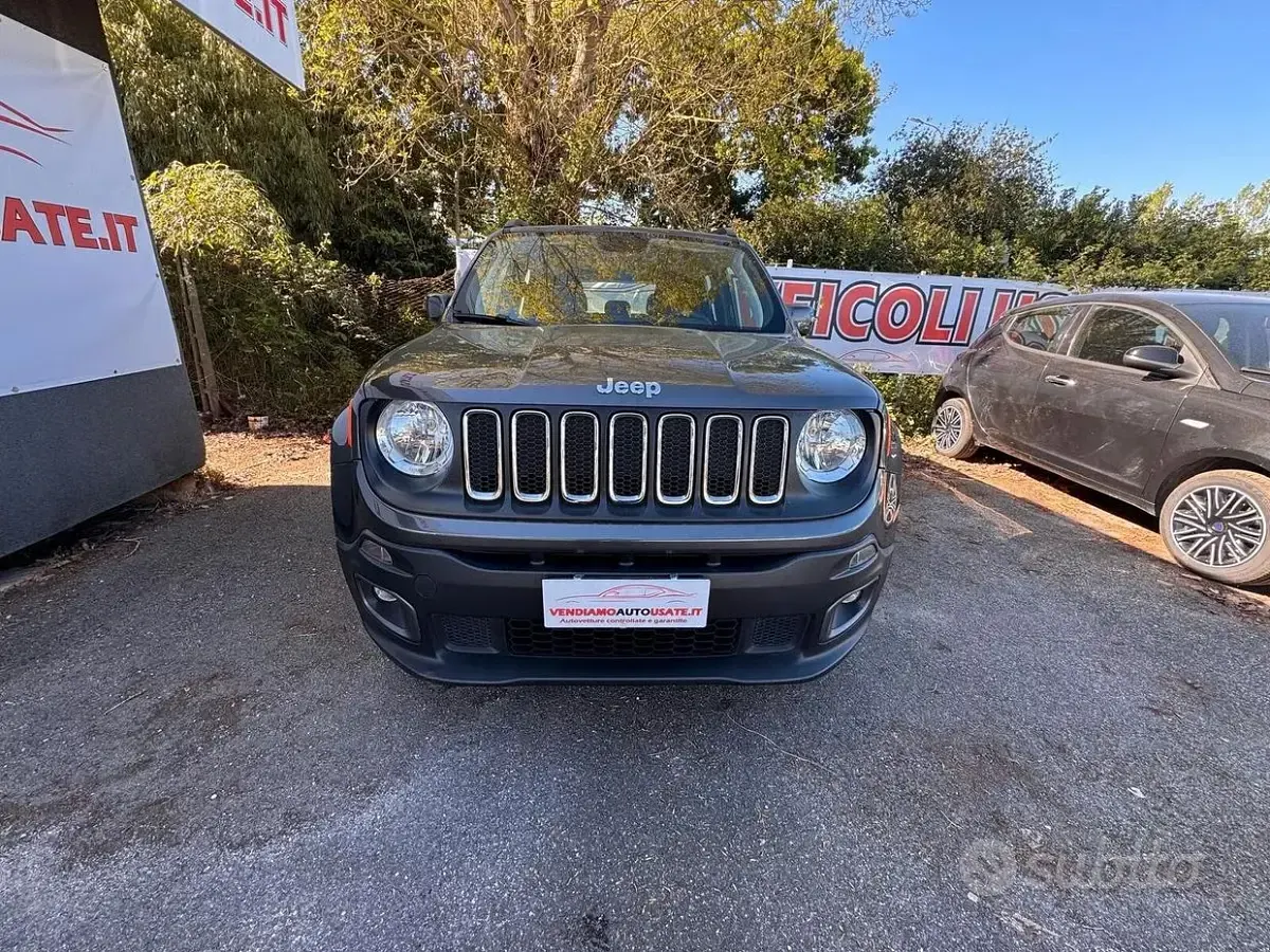 Usata Jeep Renegade Longitude 110 CV (80 kW) 2018 Grigio SUV