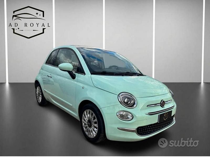 Usata Fiat 500 Lounge 69 CV (50 kW) 2018 Verde Berlina