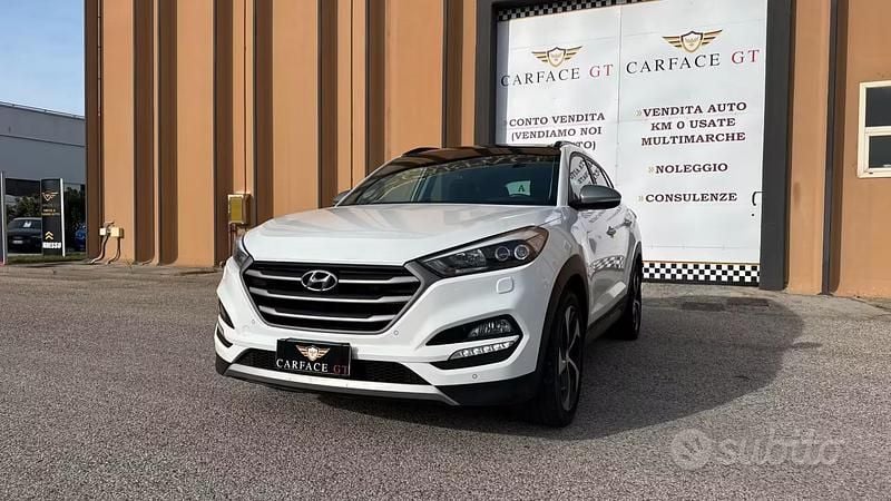 Usata Hyundai Tucson 141 CV (103 kW) 2018 Bianco SUV