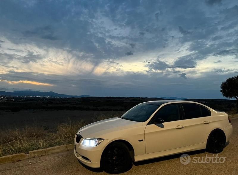 Usata BMW 320 177 CV (130 kW) 2008 Bianco Berlina