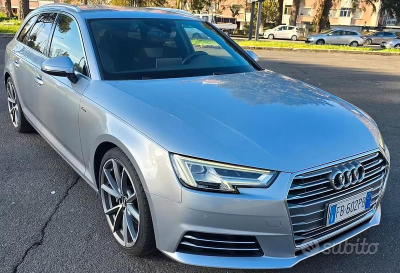 Usata Audi A4 S-Line 190 CV (139 kW) 2015 Grigio Station wagon