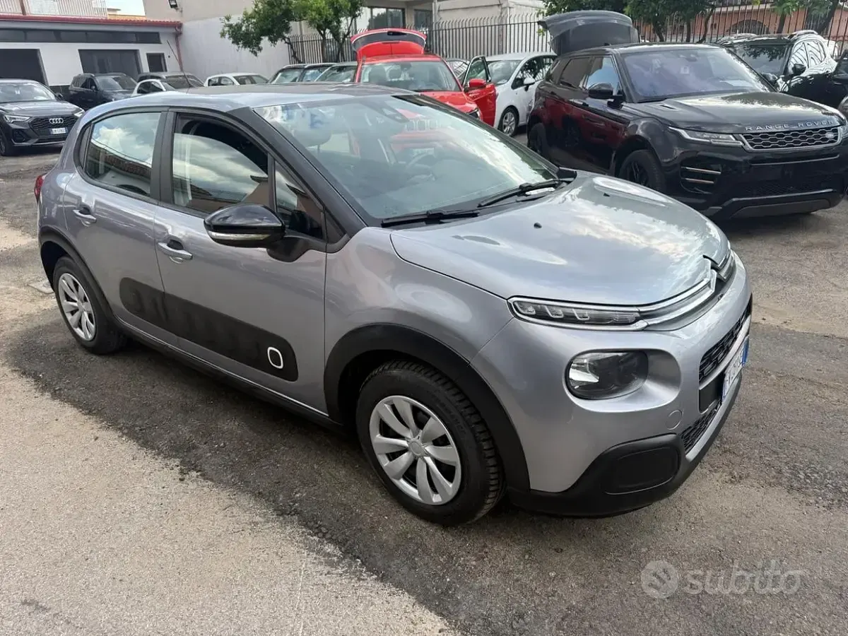 Usata Citroën C3 PureTech 83 CV (61 kW) 2019 Blu Utilitaria