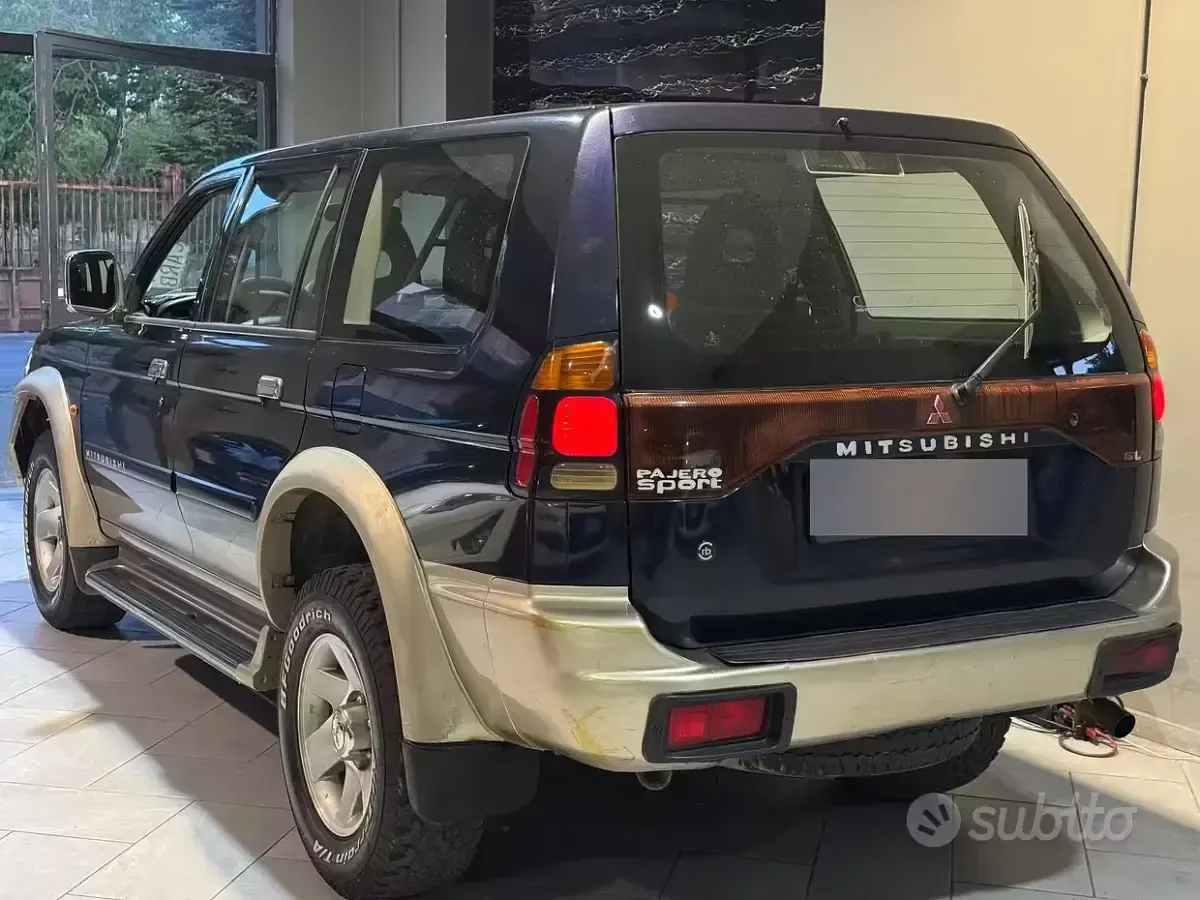 Usata Mitsubishi Pajero Sport 115 CV (84 kW) 2002 Nero SUV