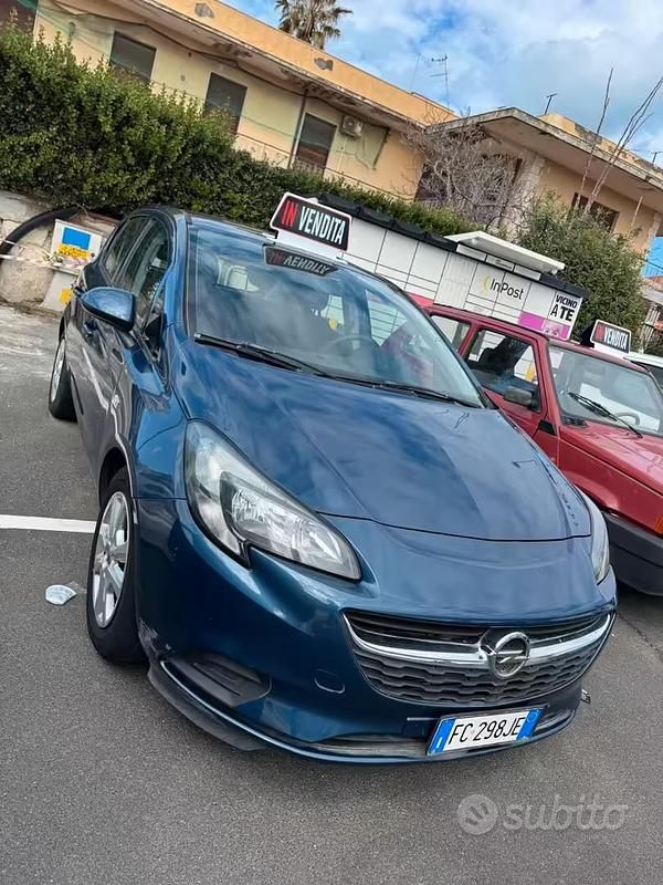 Usata Opel Corsa 95 CV (69 kW) 2016 Blu Utilitaria