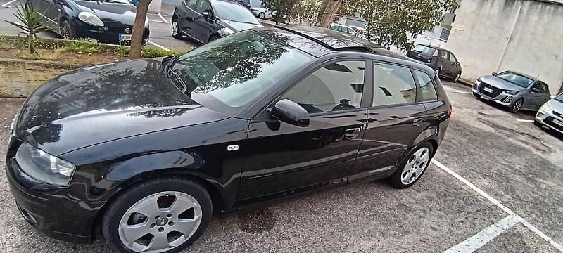 Usata Audi A3 Ambition 140 CV (102 kW) 2007 Nero Utilitaria