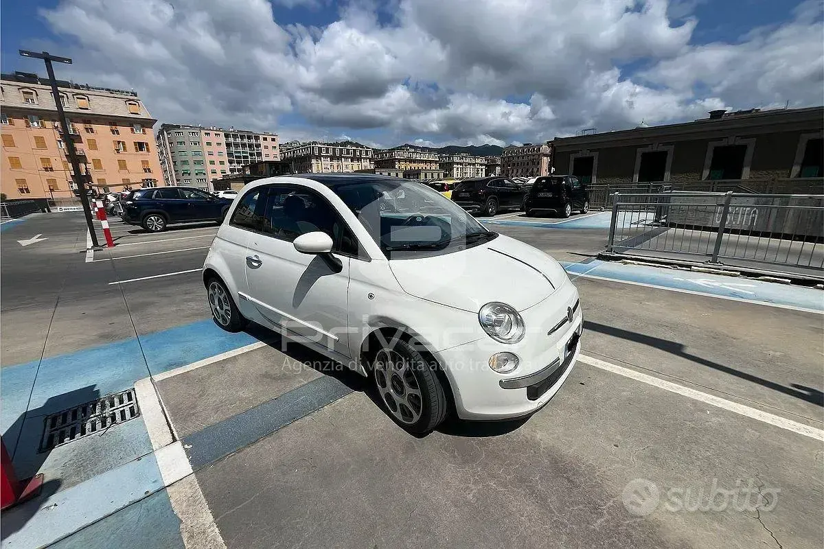 Usata Fiat 500 85 CV (62 kW) 2011 Grigio Utilitaria