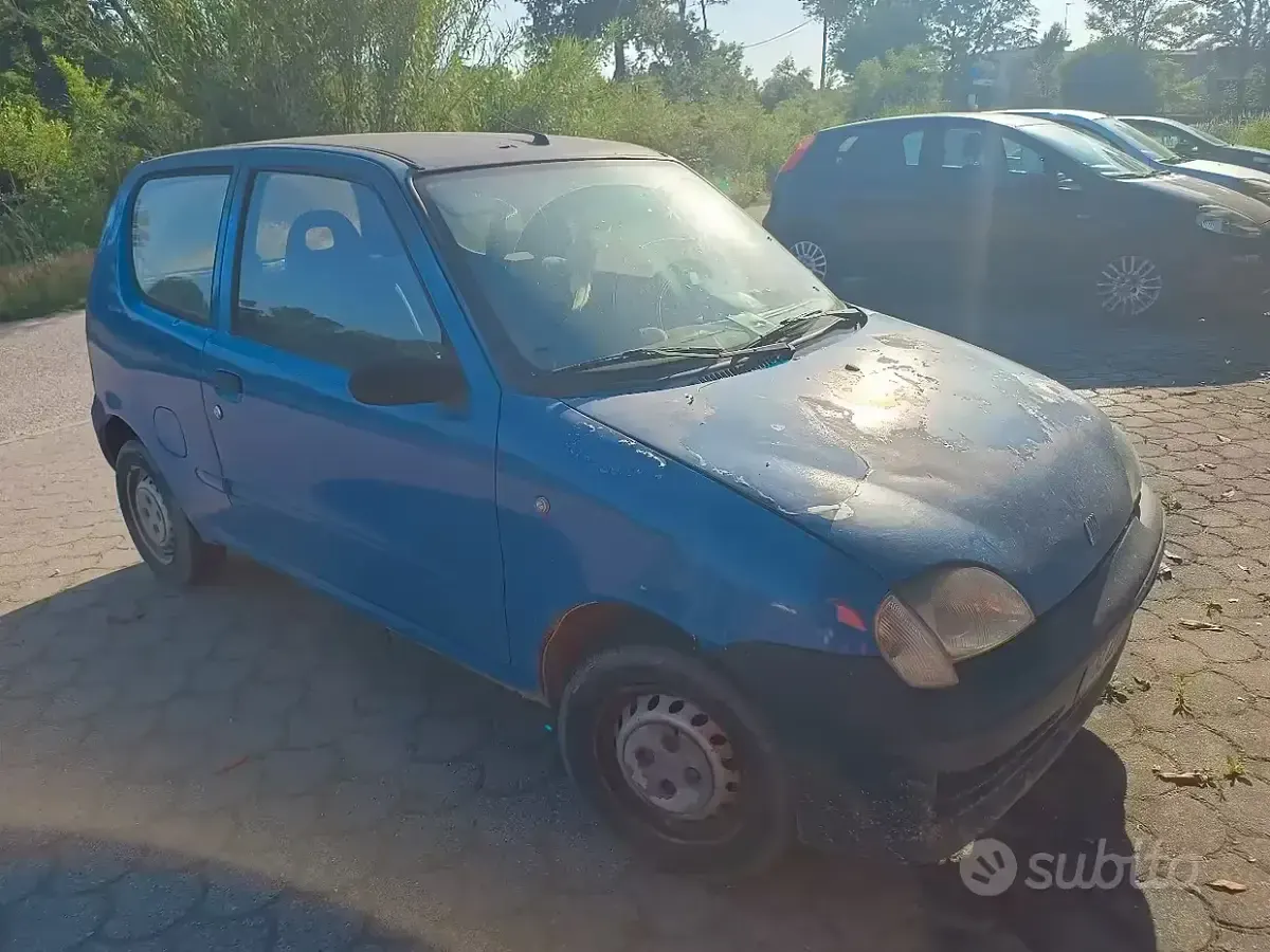 Usata Fiat 600 2002 Blu Utilitaria
