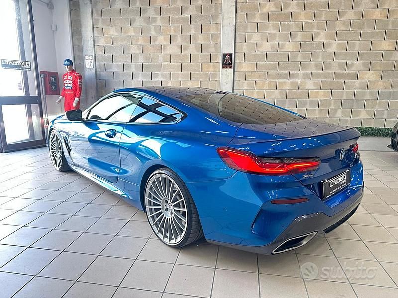 Usata BMW M850 M Performance 530 CV (389 kW) 2019 Blu Coupé