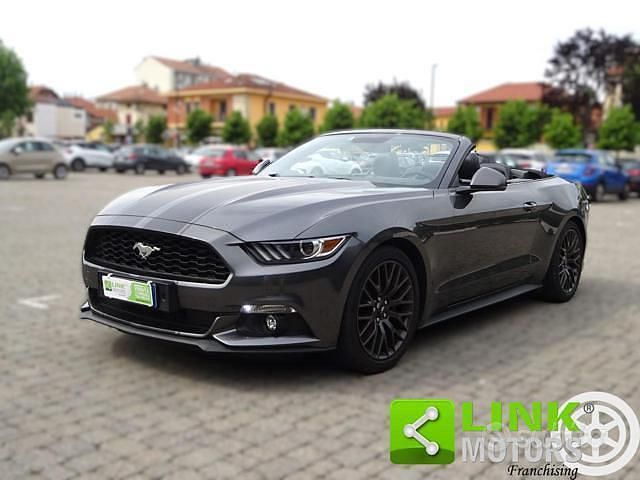 Grigio Usata 2018 Ford Mustang Convertible Cabrio | 39.500 € (Molto cara) - Immagine 1/4