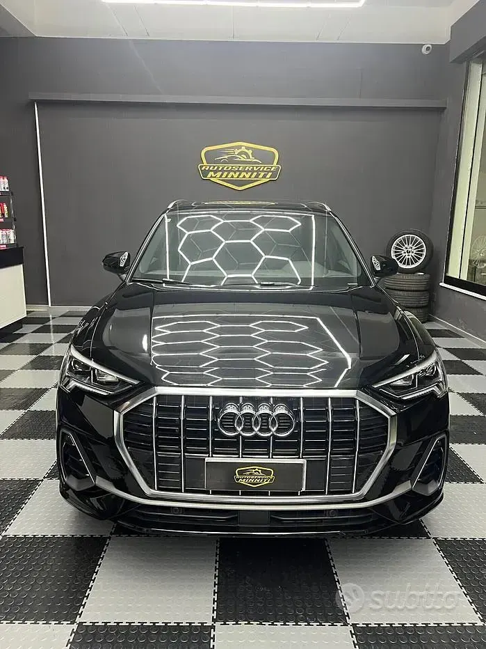 Usata Audi Q3 S-Line 150 CV (110 kW) 2019 Nero SUV