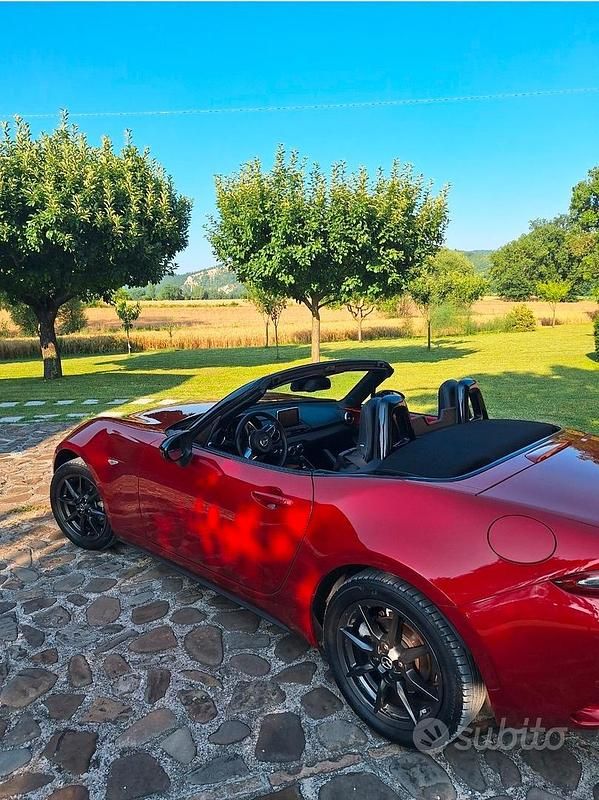 Usata Mazda MX5 2018 Rosso Cabrio