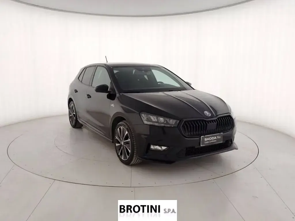 Usata Skoda Fabia Monte Carlo 80 CV (58 kW) 2023 Nero metallizzato Utilitaria