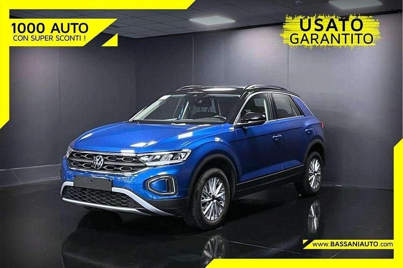 Blu Usata 2022 VW T-Roc Life SUV | 17.800 € (Buon prezzo) - Immagine 1/4